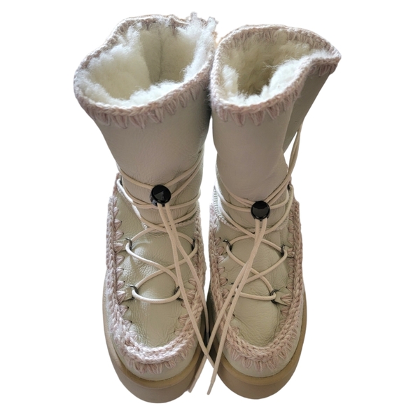 Free People MOU Lunar Landing Snow Platform Boots Size/38 - Picture 9 of 10